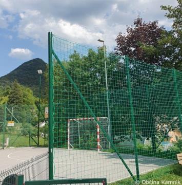 Obnova na večnamenskem športnem igrišču pri POŠ Motnik (po obnovi)